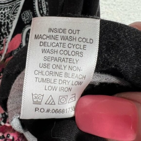 Roamans Womens Handkerchief-Hem Tunic Tank Plus Size 22/24 1X - Picture 4 of 5